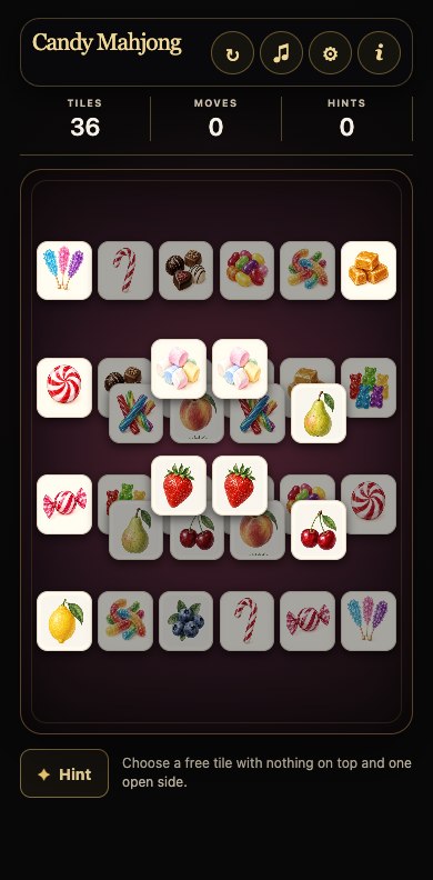 Candy Mahjong game